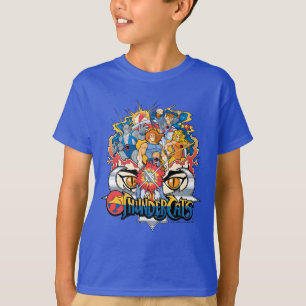 T-shirt ThunderCats Firey Group Graphic