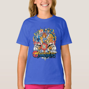 T-shirt ThunderCats   Firey Group Graphic