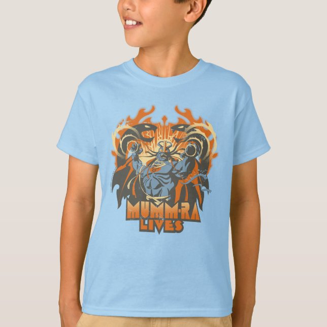 T-shirt ThunderCats | Mumm-Ra Vit (Devant)