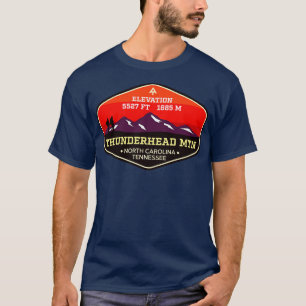 T-shirt Thunderhead Mountain North olina Tennessee Appalac