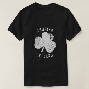 T-shirt Thurles Tippere Irlande Shamrock Revêtement désord
