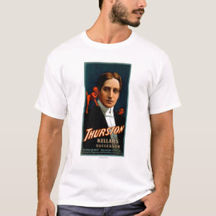 T-shirt Thurston, diable lui disant la magie de secrets