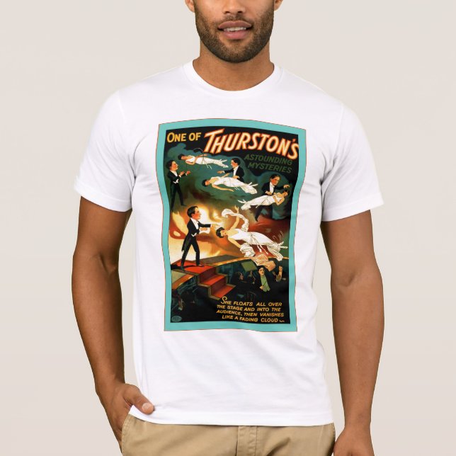 T-shirt Thurston le magicien (Devant)