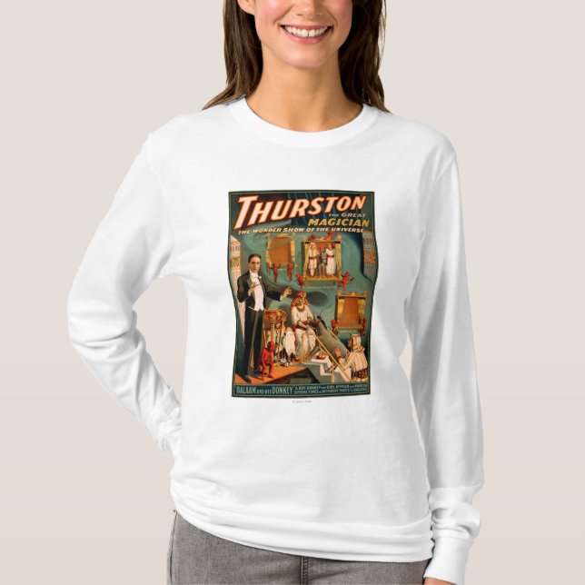 T-shirt Thurston - les démons et l'âne disparaissent la (Devant)