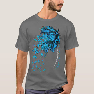 T-shirt Thyroid Maladie Sensibilisation tournesol personne