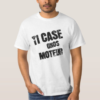 T-SHIRT TI CASE GROS MOTEUR