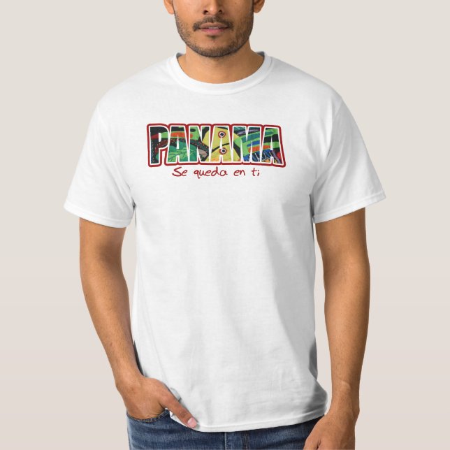 T-shirt Ti d'en de queda de Se du Panama (Devant)