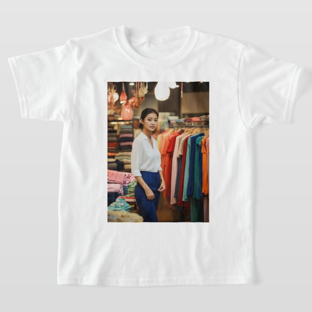 T-shirt Ti shart ameging (Poser)