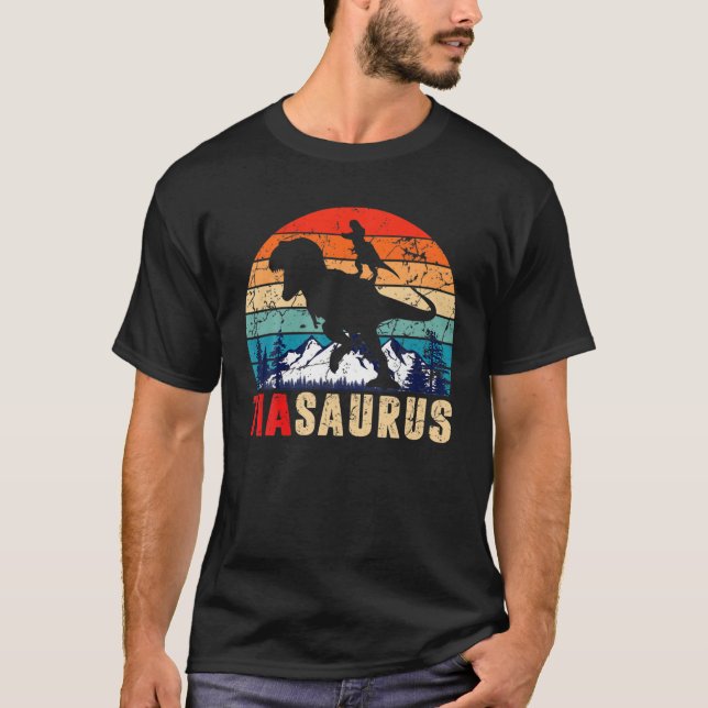 T-shirt Tiasaurus T Rex Dinosaur Tia Saurus Mère drôle (Devant)