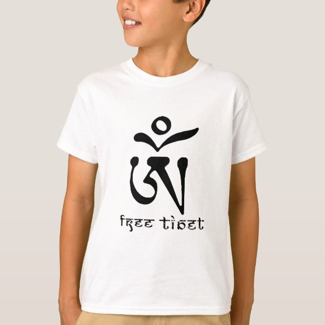 T-SHIRT TIBET GRATUIT (Devant)