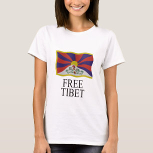 T-shirt Tibet libre