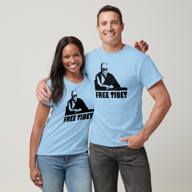 T-shirt Tibet libre (Unisexe)