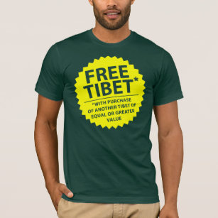 T-shirt Tibet* libre