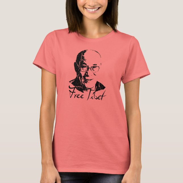 T-shirt Tibet libre (Devant)