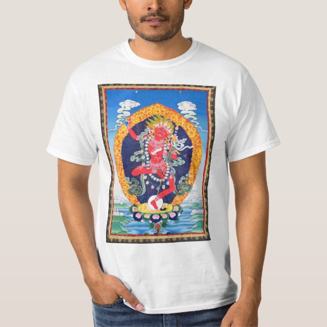 T-shirt Tibétain Thangka Vajravarahi (Devant)