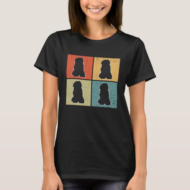 T-shirt Tibetan Terrier Vintage  3 (Devant)