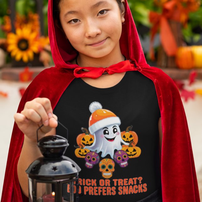 T-shirt Tic ou Treat Boo personnalisées Drôle Halloween (Créateur téléchargé)