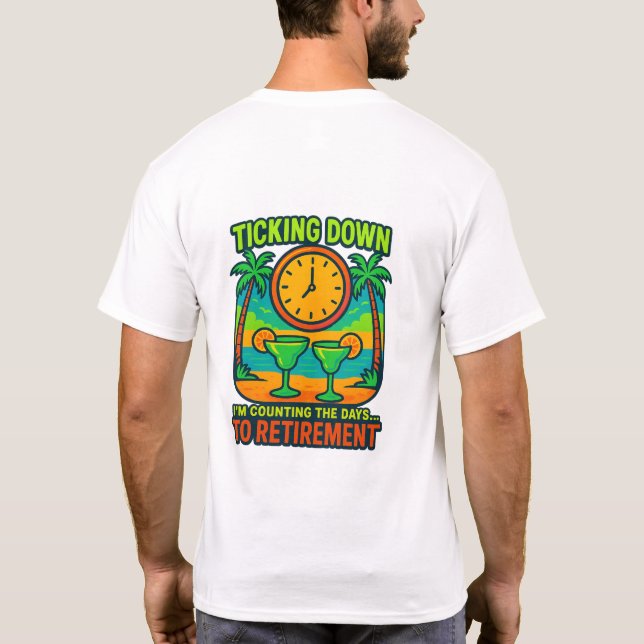 T-shirt ⏳ Tic-Tac… Le Paradis Vous Appelle ! (Dos)