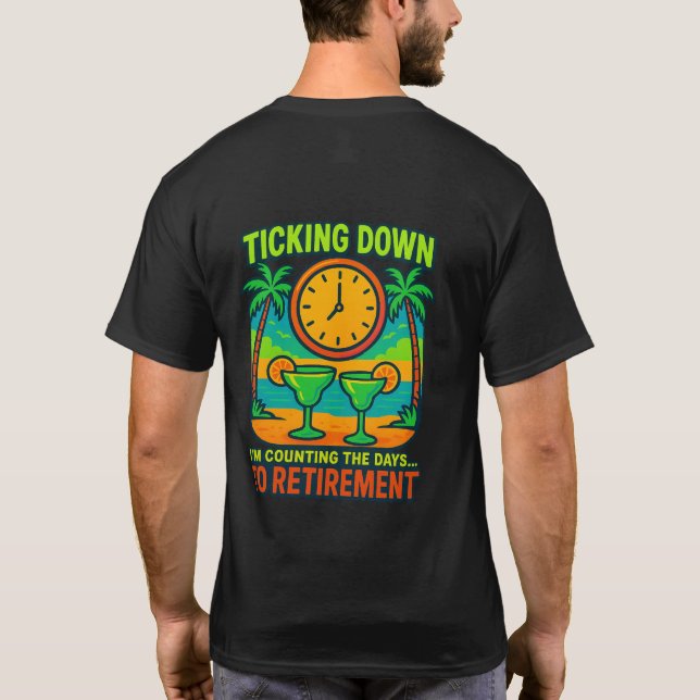 T-shirt ⏳ Tic-Tac… Le Paradis Vous Appelle ! (Dos)