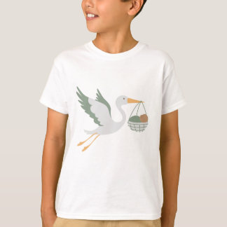 T-shirt Tichert enfants la cigogne