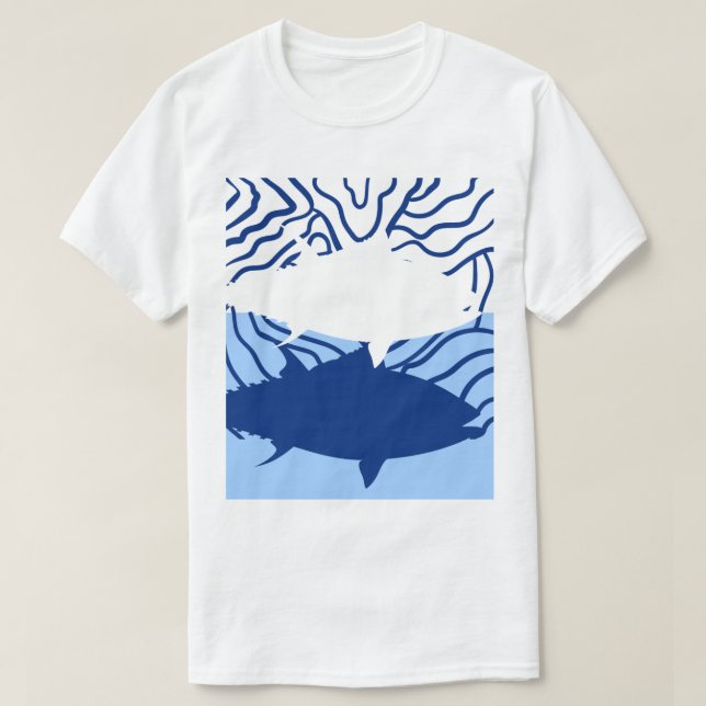 T-shirt Tichert for men chark  (Design devant)