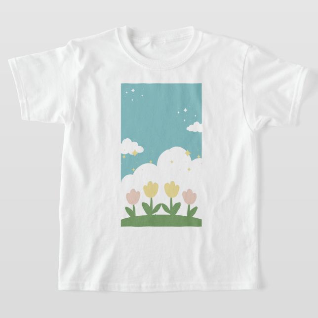 T-shirt Tichert pour les enfants  (Poser)