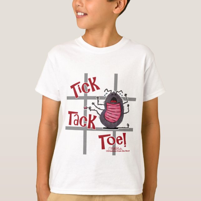 T-shirt Tick Tack Toe ! (Devant)