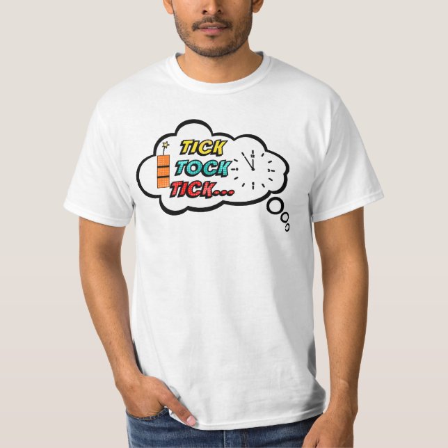 T-shirt Tick Tock  (Devant)