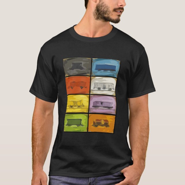 T-shirt Ticket pour faire le tour Trains Classic (Devant)