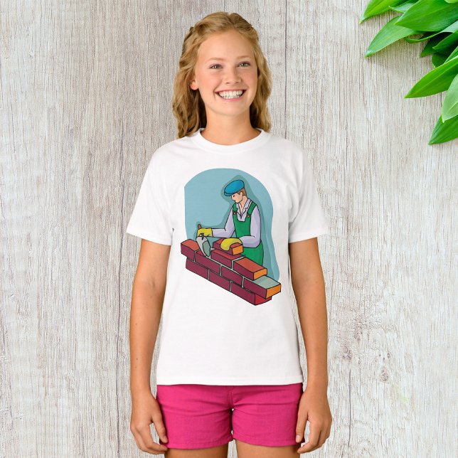 T-shirt Ticklayer au travail (Créateur téléchargé)