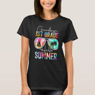 T-shirt Tie Dye Adieu 1ère année Bonjour Femmes d'été Dern