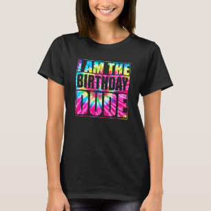 T-shirt Tie Dye Anniversaire Dude Anniversaire Fier Birthd