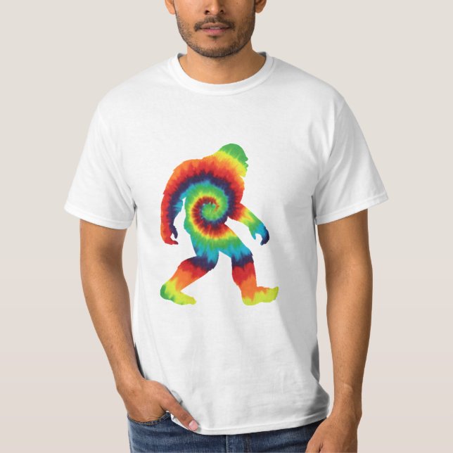 T-shirt Tie Dye Bigfoot (Devant)