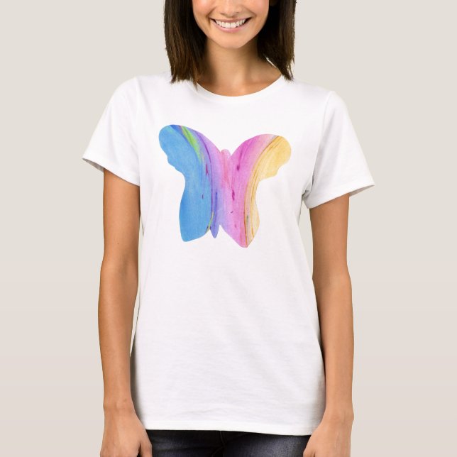 T-SHIRT TIE DYE BUTTERFLY (Devant)