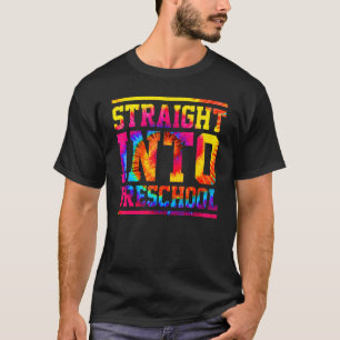 T-shirt Tie Dye Directement Dans L'École Préscolaire De Re