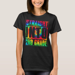 T-shirt Tie Dye Directement En 2e Classe Enseignant Escadr
