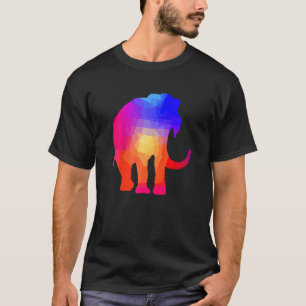 T-shirt Tie Dye Elephant Cravate teint Sauvez Les Animaux