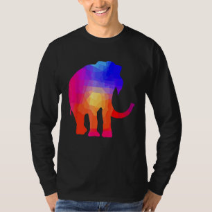T-shirt Tie Dye Elephant Cravate teint Sauvez Les Animaux