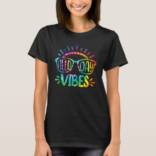 T-shirt Tie Dye Field Day Vibes Dernier Day Of School Fiel