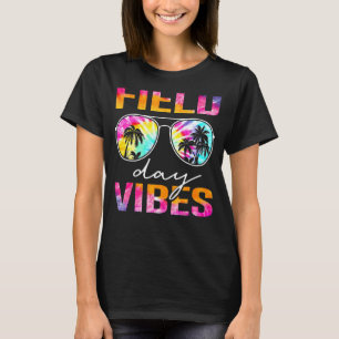 T-shirt Tie Dye Field Day Vibes Dernier Day Of School Fiel