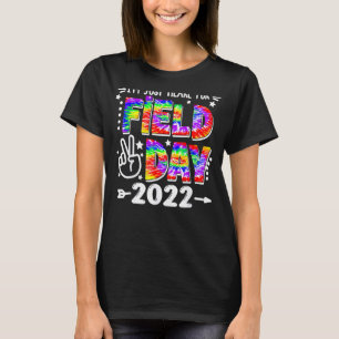 T-shirt Tie Dye Field Day Vibes Dernier Day Of School Fiel