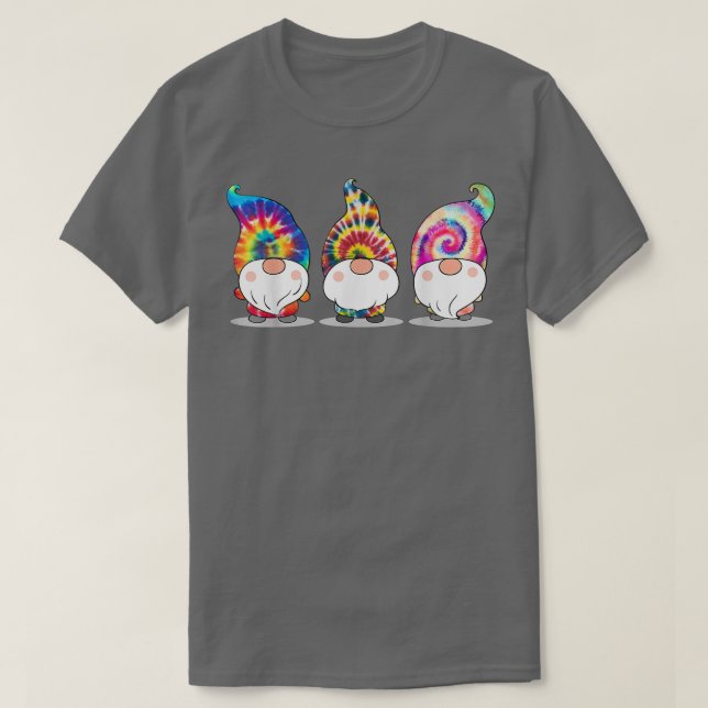 T-shirt Tie dye gnome Gnome (Design devant)
