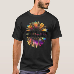 T-shirt Tie Dye Leopard Lunette de tournesol Dame Retour à