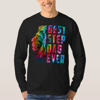 T-shirt Tie Dye Lion King Best Step Papa Jamais Fête des p