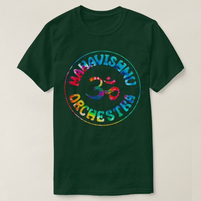 T-shirt Tie Dye Mahavishnu Orchestra Dernier jour manches (Design devant)