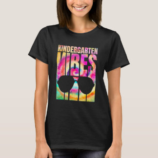 T-shirt Tie Dye Retour À L'École Maternelle Vibes Première