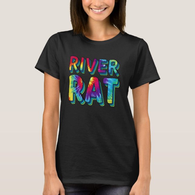T-shirt Tie Dye River Rat (Devant)