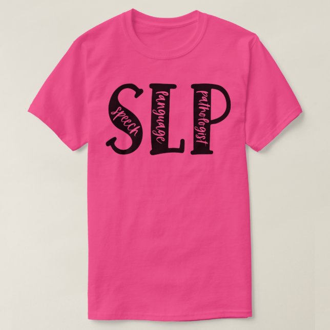T-shirt Tie Dye SLP Discours Langue Pathologiste Discours (Design devant)