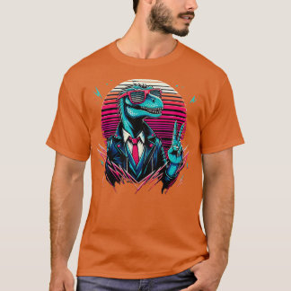 T-shirt TieDye Dinosaur Hippie Dinosaur