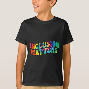 T-shirt Tiedye Inclusion Gentillesse Sensibilisation à l'a
